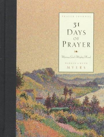 Cover for 31 days of prayer