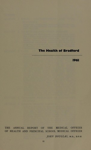 Cover for [Report 1961]