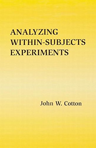 Cover for Analyzing Within-Subjects Experiments