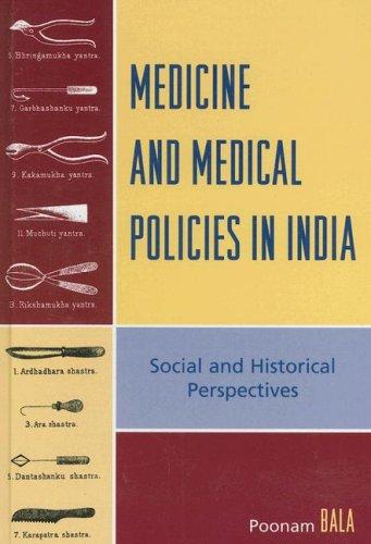 Cover for Medicine and Medical Policies in India