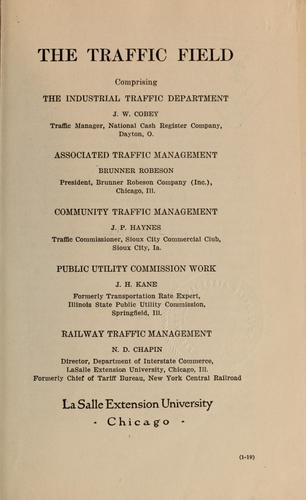 Cover for The Traffic field