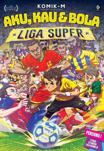 Cover for Aku, Kau & Bola: Liga Super