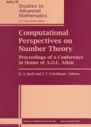 Cover for Computational perspectives on number theory