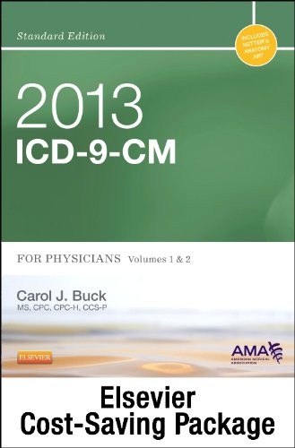 Cover for 2013 ICD-9-CM for Physicians, Volumes 1 & 2 Standard Edition with CPT 2012 Standard Edition Package