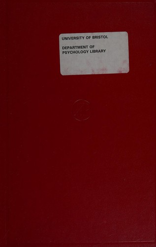 Cover for Attention and Performance
