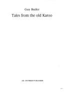 Cover for Tales from the old Karoo