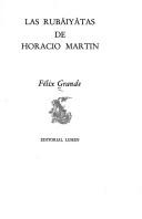 Cover for Las rubáiyátas de Horacio Martín