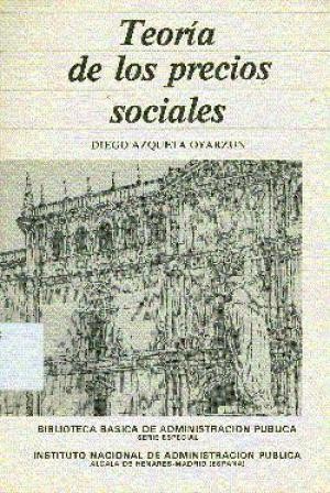 Cover for Teoría de los precios sociales