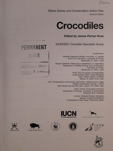 Cover for Crocodiles