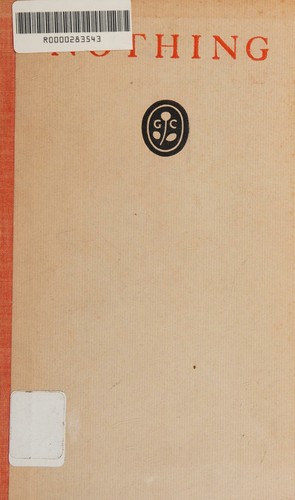Cover for Nothing or The bookplate