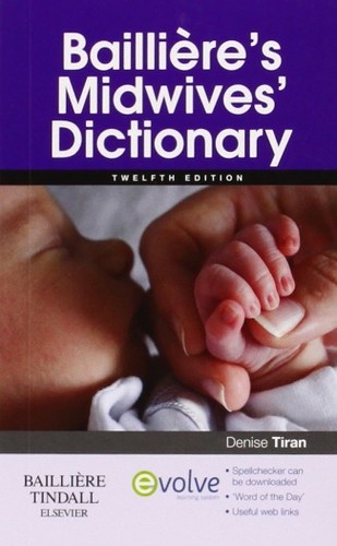 Cover for Baillière's midwives' dictionary