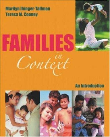 Cover for Families In Context