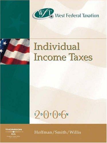 Cover for West Federal Taxation 2006 