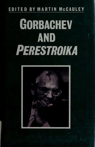 Cover for Gorbachev and perestroika