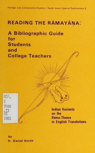 Cover for Reading the Rāmayāṇa