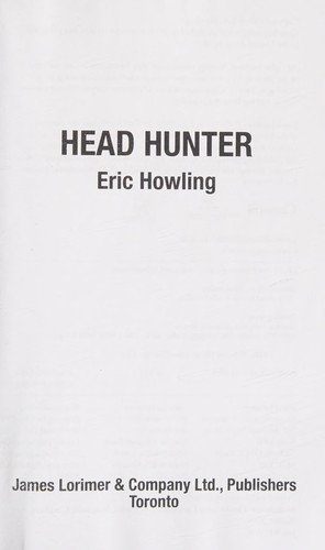 Cover for Head hunter