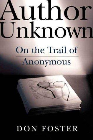 Cover for Author unknown