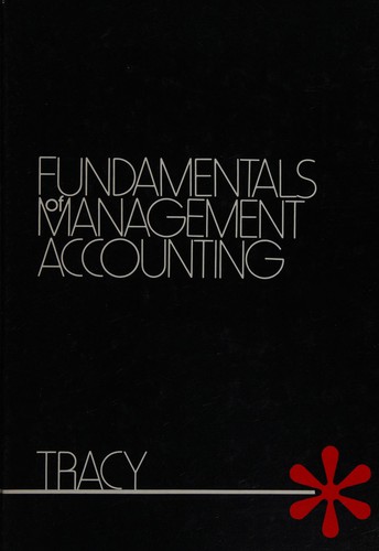Cover for Fundamentals of management accounting