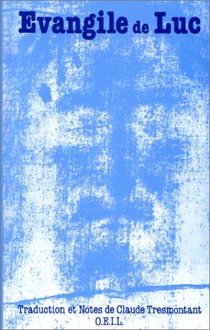 Cover for Evangile de Luc