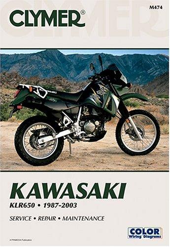 Cover for Clymer Kawasaki KLR650, 1987-2003