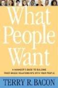 Cover for What People Want