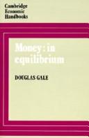 Cover for Money, in equilibrium