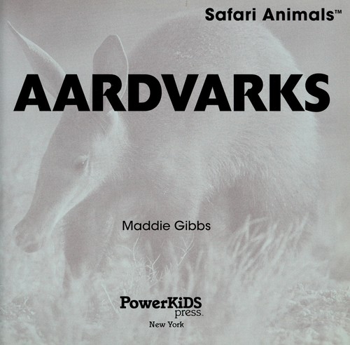 Cover for Aardvarks