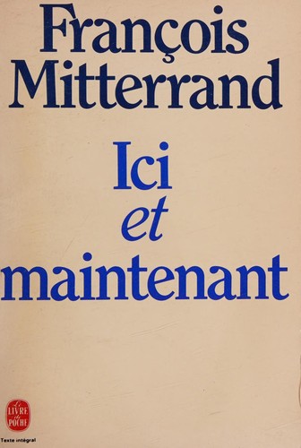 Cover for Ici et maintenant