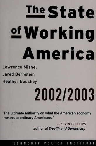 Cover for The state of working America, 2002/2003