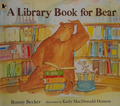 Cover for A library book for Bear