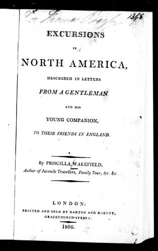 Cover for Excursions in North America