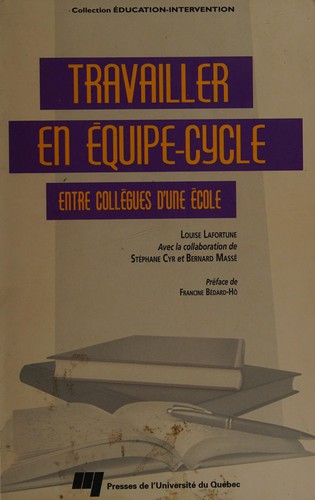 Cover for Travailler en équipe-cycle