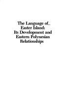 Cover for The language of Easter Island