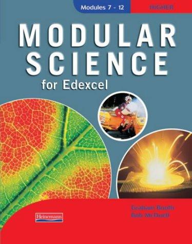 Cover for "Edexcel Modular Science" Modules 7-12 Higher Book (Edexcel Modular Science)