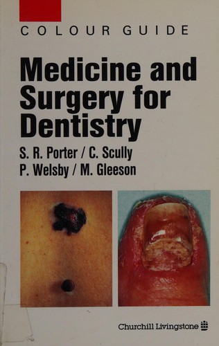 Cover for Medicine and surgery for dentistry