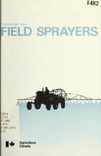 Cover for Field sprayers