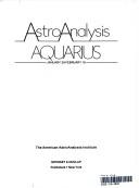Cover for Astroanalysis