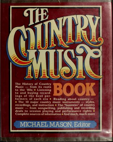 Cover for The Country music book