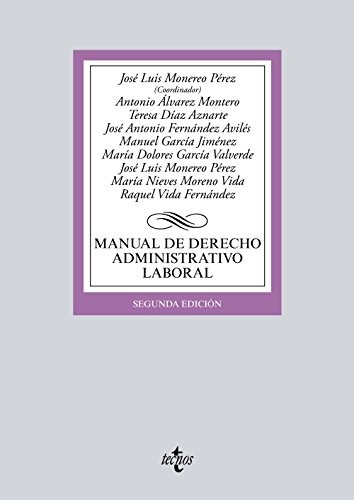 Cover for Manual de derecho administrativo laboral