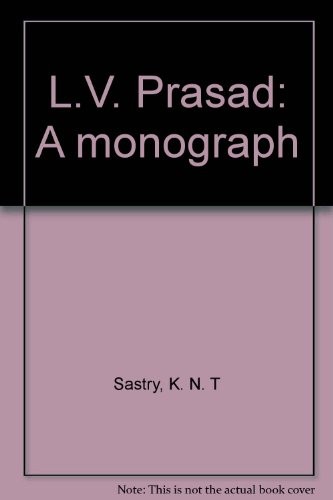 Cover for L.V. Prasad