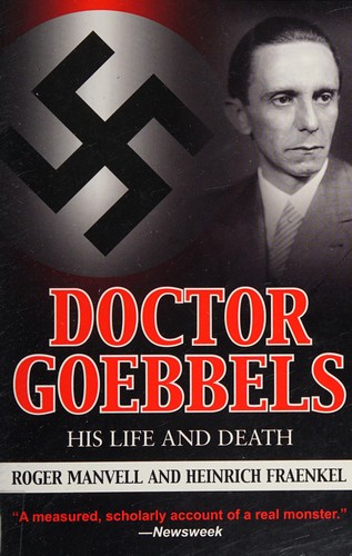 Cover for Doctor Goebbels