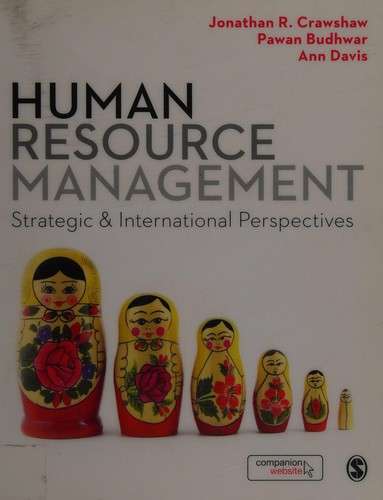 Cover for Human Resource Management