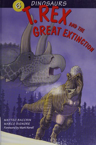 Cover for T. rex and the great extinction