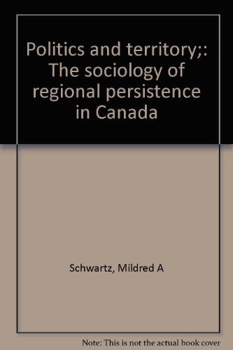 Cover for Politics and territory