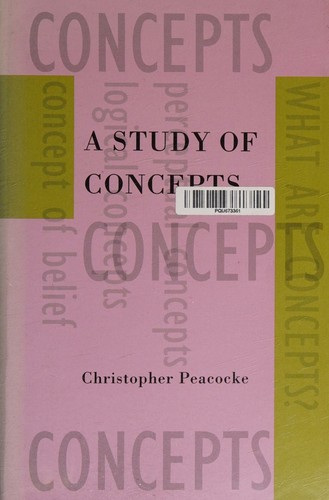 Cover for Study of concepts
