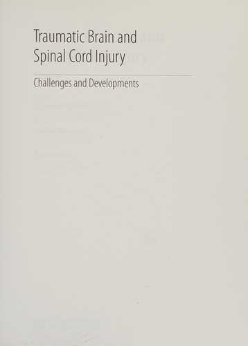 Cover for Traumatic brain and spinal cord injury