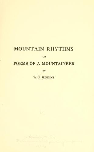 Cover for Mountain rhythms