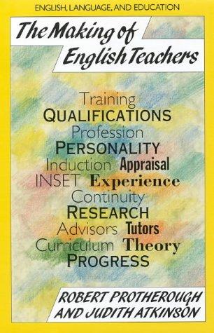 Cover for MAKING OF ENGLISH TEACHERS PB(S/N) (English, Language, and Education Series)