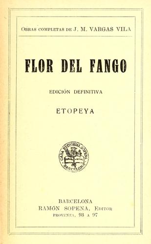 Cover for Flor del fango