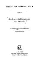 Cover for Euglenophyta pigmentadas de la Argentina